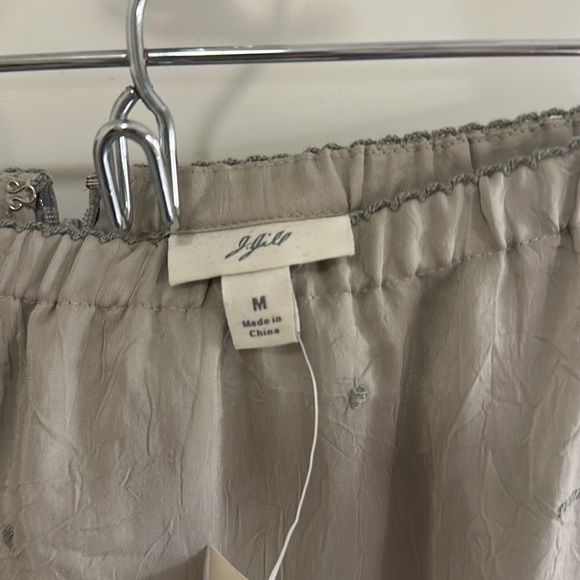 J. Jill Vintage Eucalyptus Skirt, Gray, Medium - Picture 6 of 7